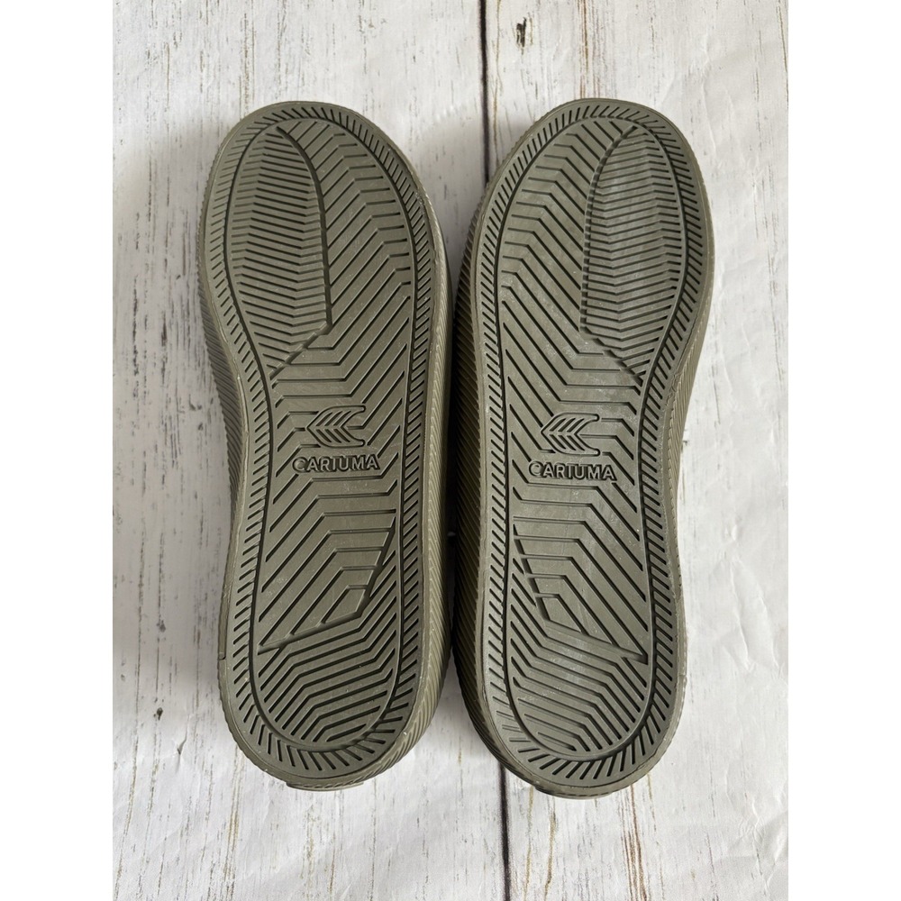 Cariuma X Deus Ex Machina OCA LOW Green Suede sneaker sz W7/M 5.5 BRAZIL Skater - Picture 6 of 6